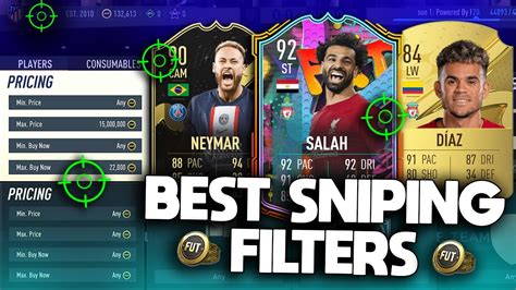 What are the Best Sniping Filters in FIFA?<strong> Sniping filters are a reliable way to make coins all year. . Best sniping bot filters fifa 23